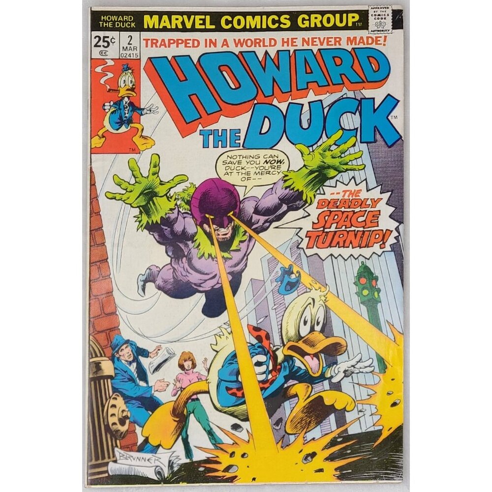 Howard the Duck 2 Marvel Comics 1976 FN Bronze Age - Picture 1 of 16